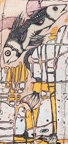 Fabric Animal Paintings