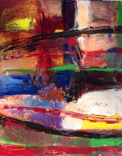 Herbstgefühle, Mixed Media auf Leinwand