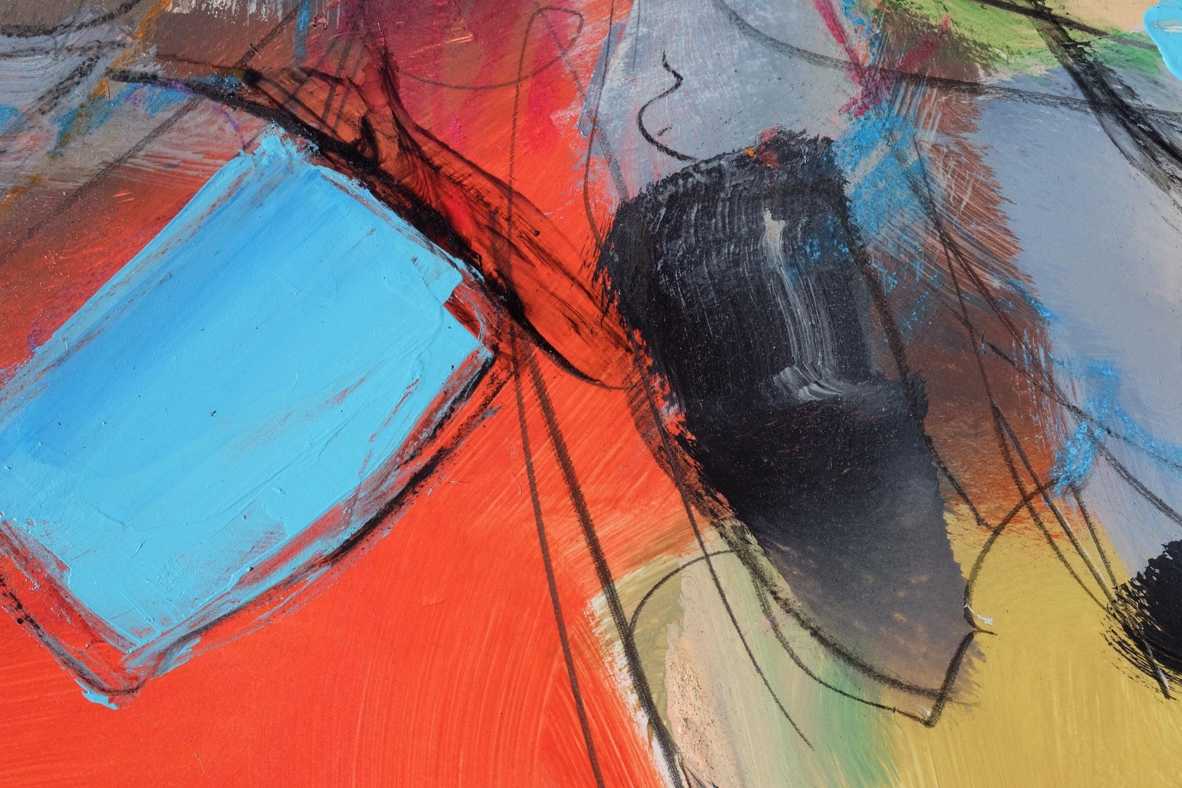 Island Formations, Pittura, Acrilico su carta - Painting di Cheryl Johnson