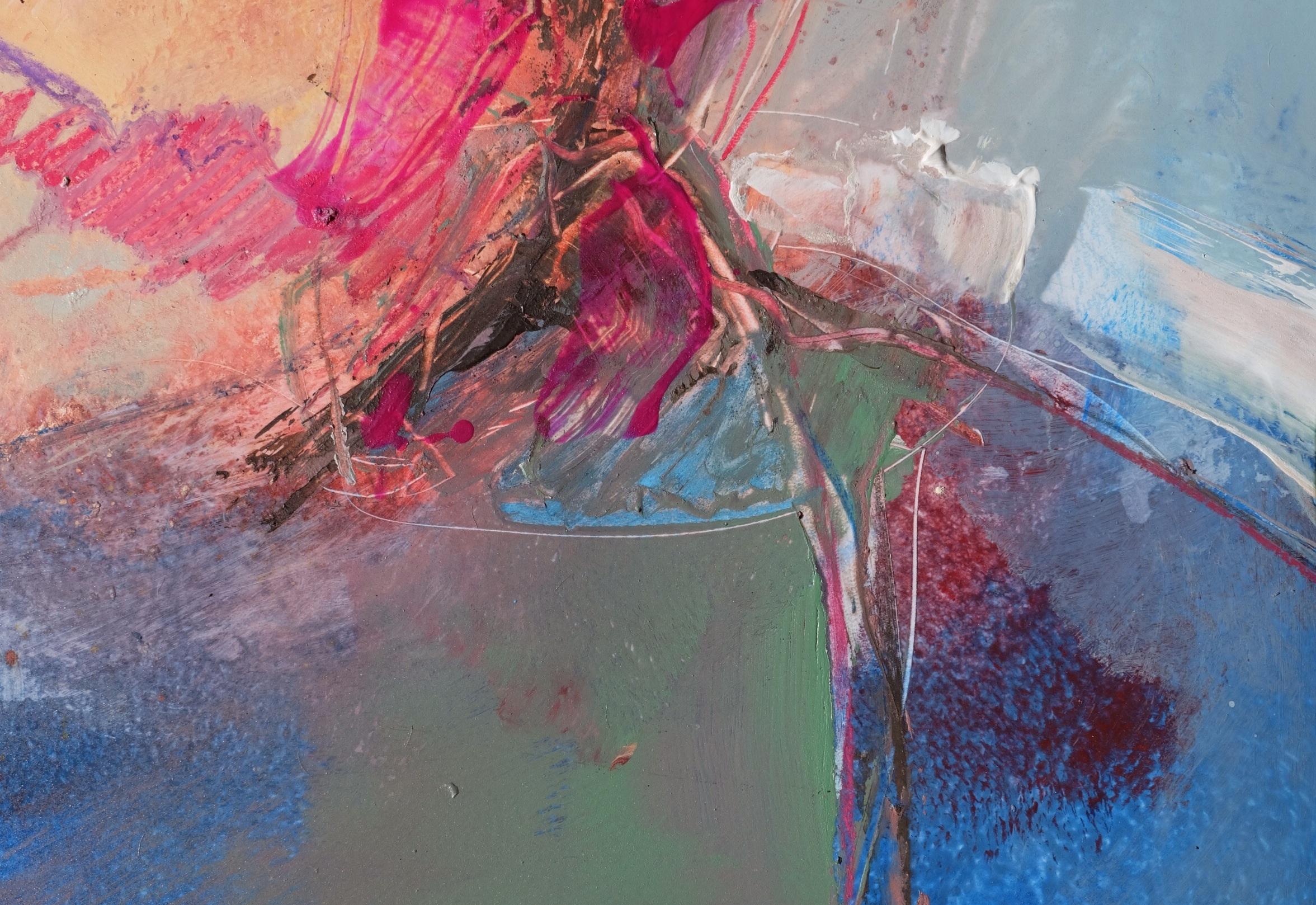 Formación Napoli, Pintura, Acrílico sobre papel - Painting de Cheryl Johnson