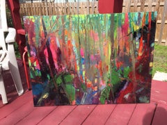 Foresta segreta appassionata N簞SF2019008 Olio, Pittura, Olio su tela