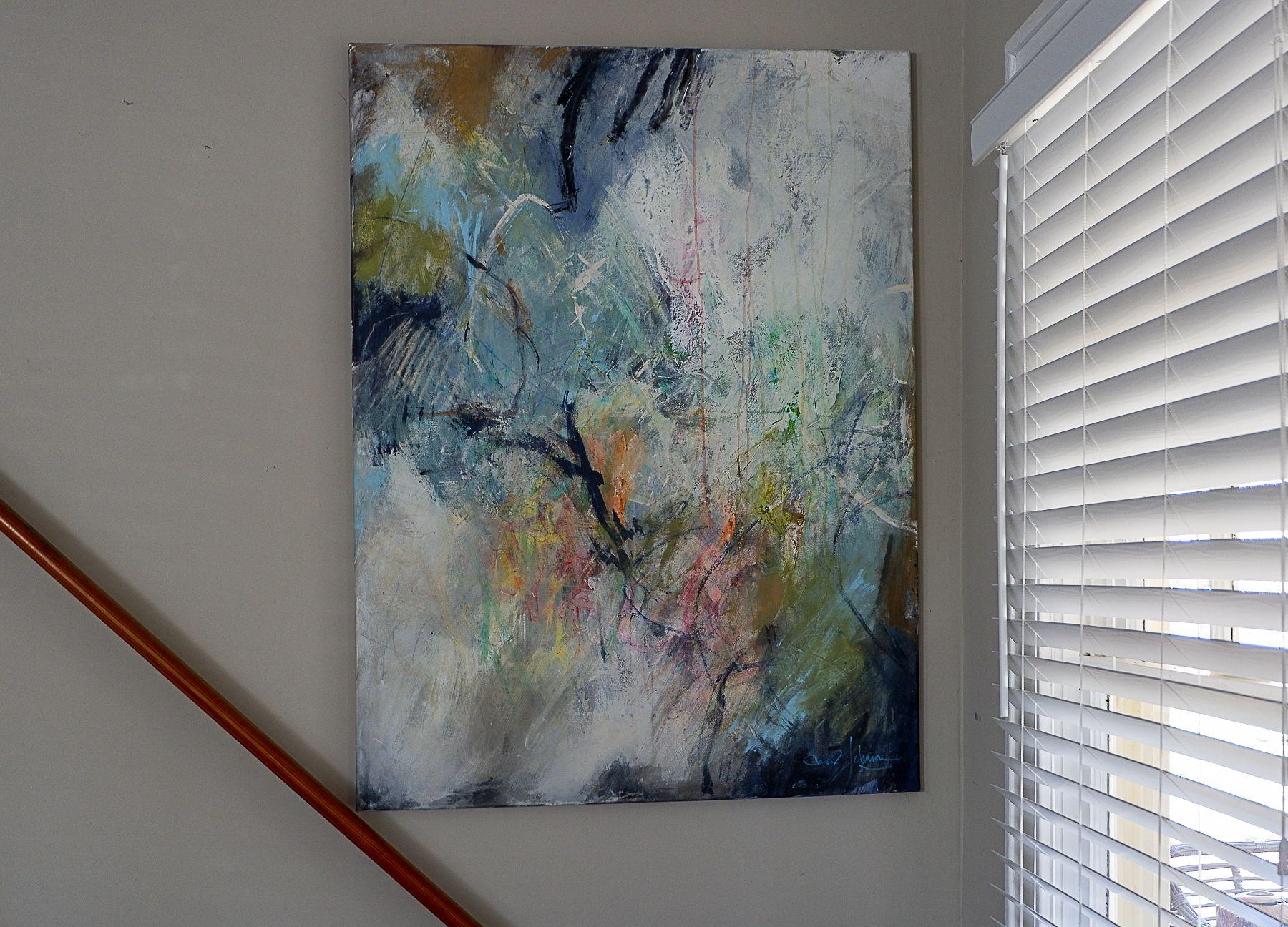 Primavera - Eppure mi meraviglio - Astratto, Pittura, Acrilico su tela - Painting Contemporaneo di Cheryl Johnson