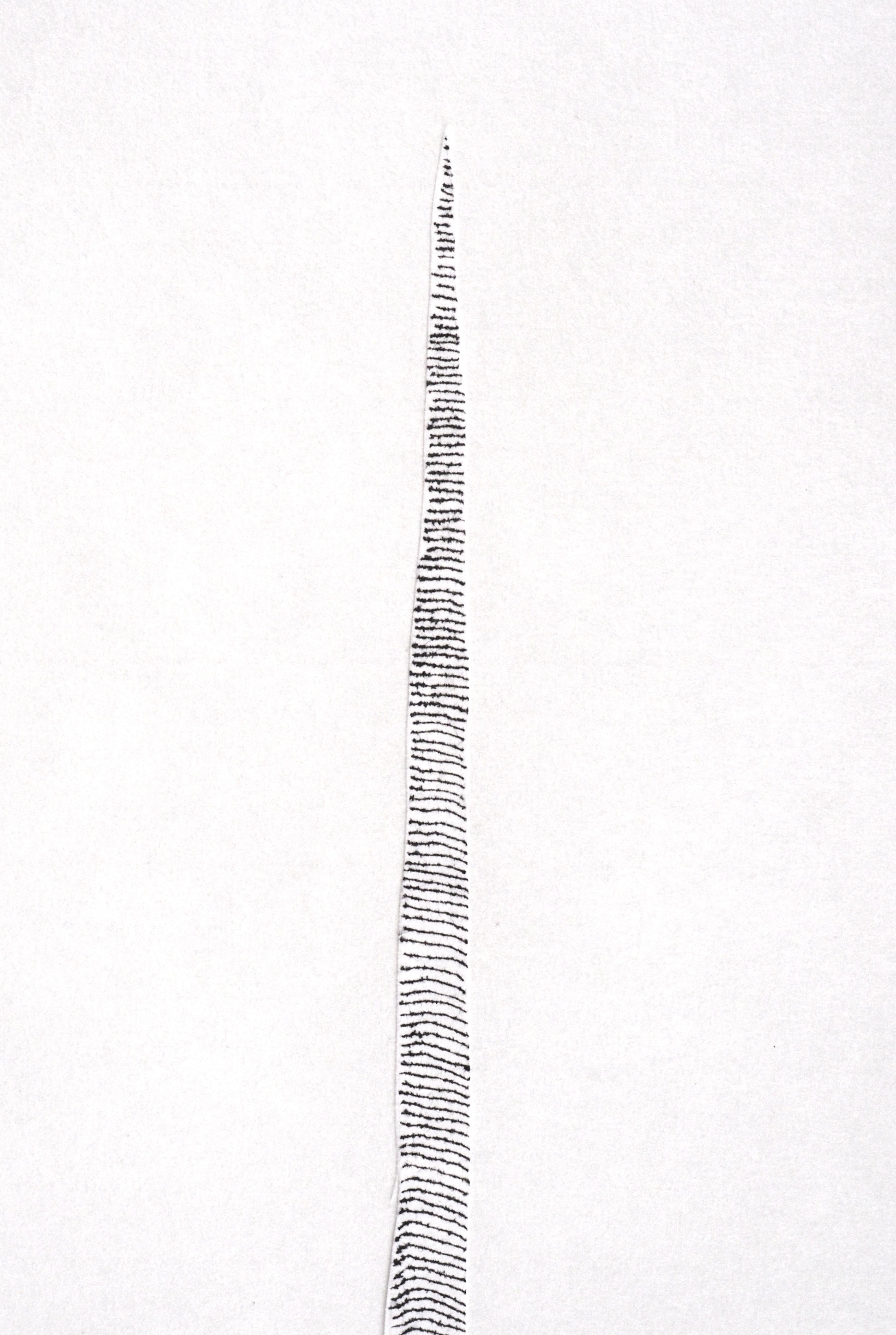Une ligne avec des points aux deux extrémités - Painting de Cheryl Levin