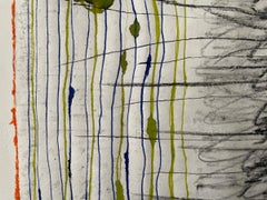 Fünf Striche mit Punkten