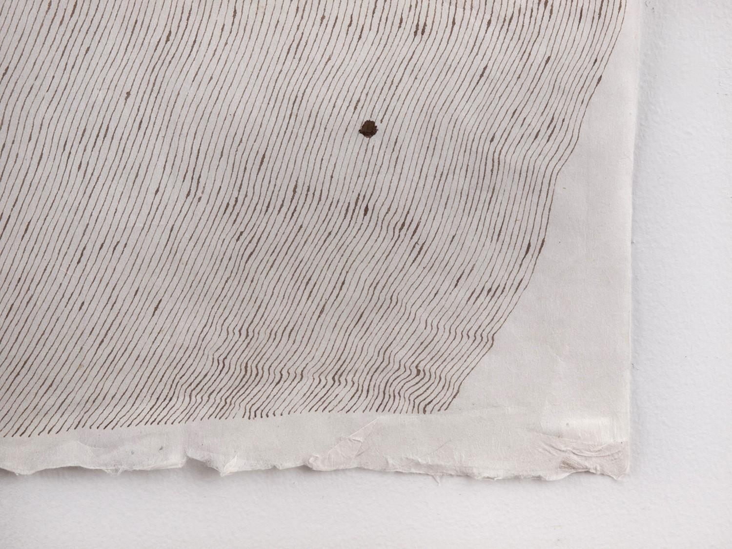 Lines Of A Page With Two Mistakes - Painting by Cheryl Levin