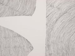 Drei Formen auf einer Seite mit Linien