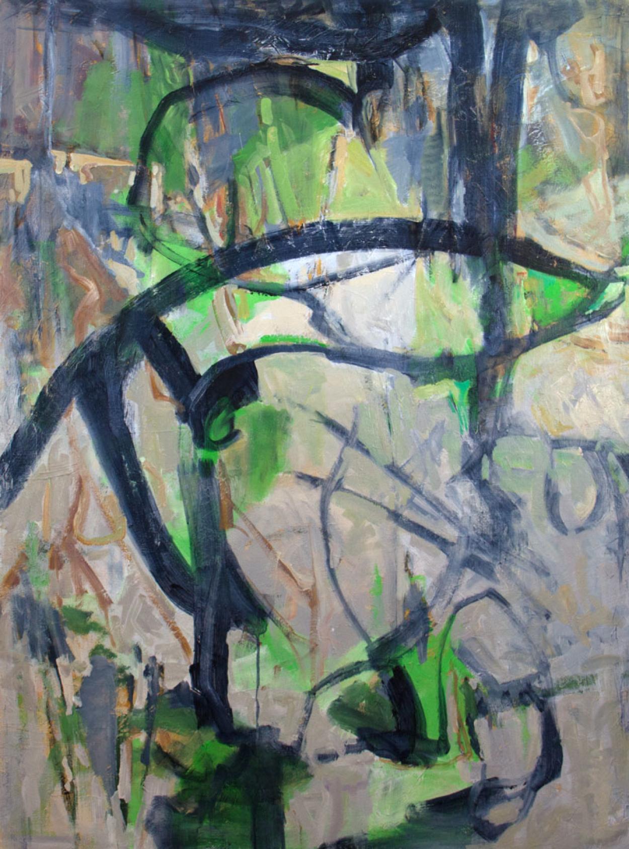  Thicket, , Acrylic, Texas Artist. Contemporary Art, Abstract Art - Painting by Cheryl McClure