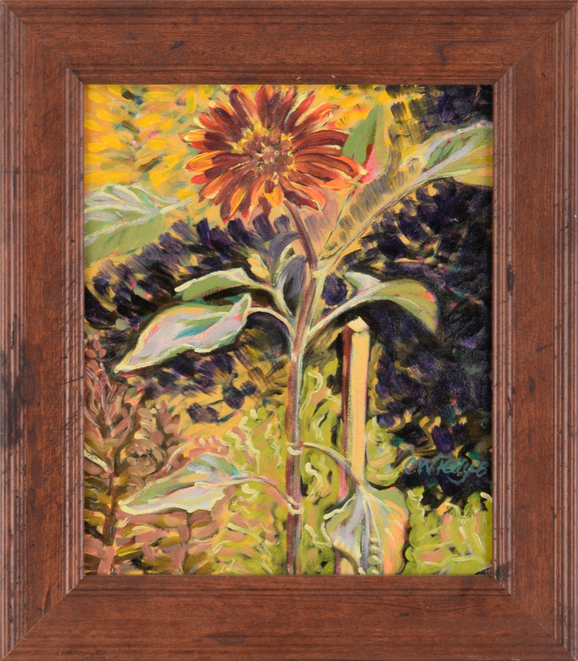 Majestic Sunflower, Contemporary Garden Floral