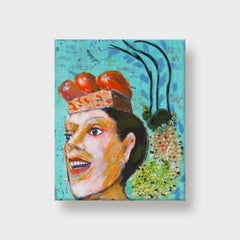 "Pomegranates", Mixed Media Artwork, Surrealist Style, Unframed, 2010+