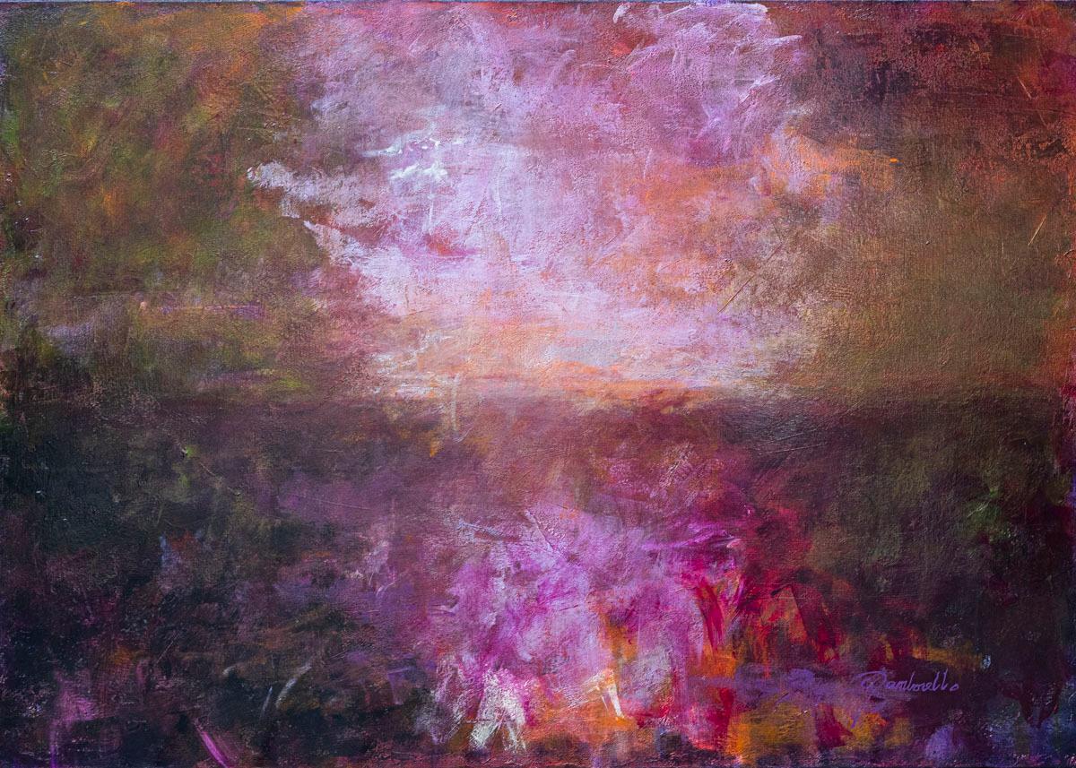 Cheryl Tamborello Abstract Painting - Autumn's Awakening