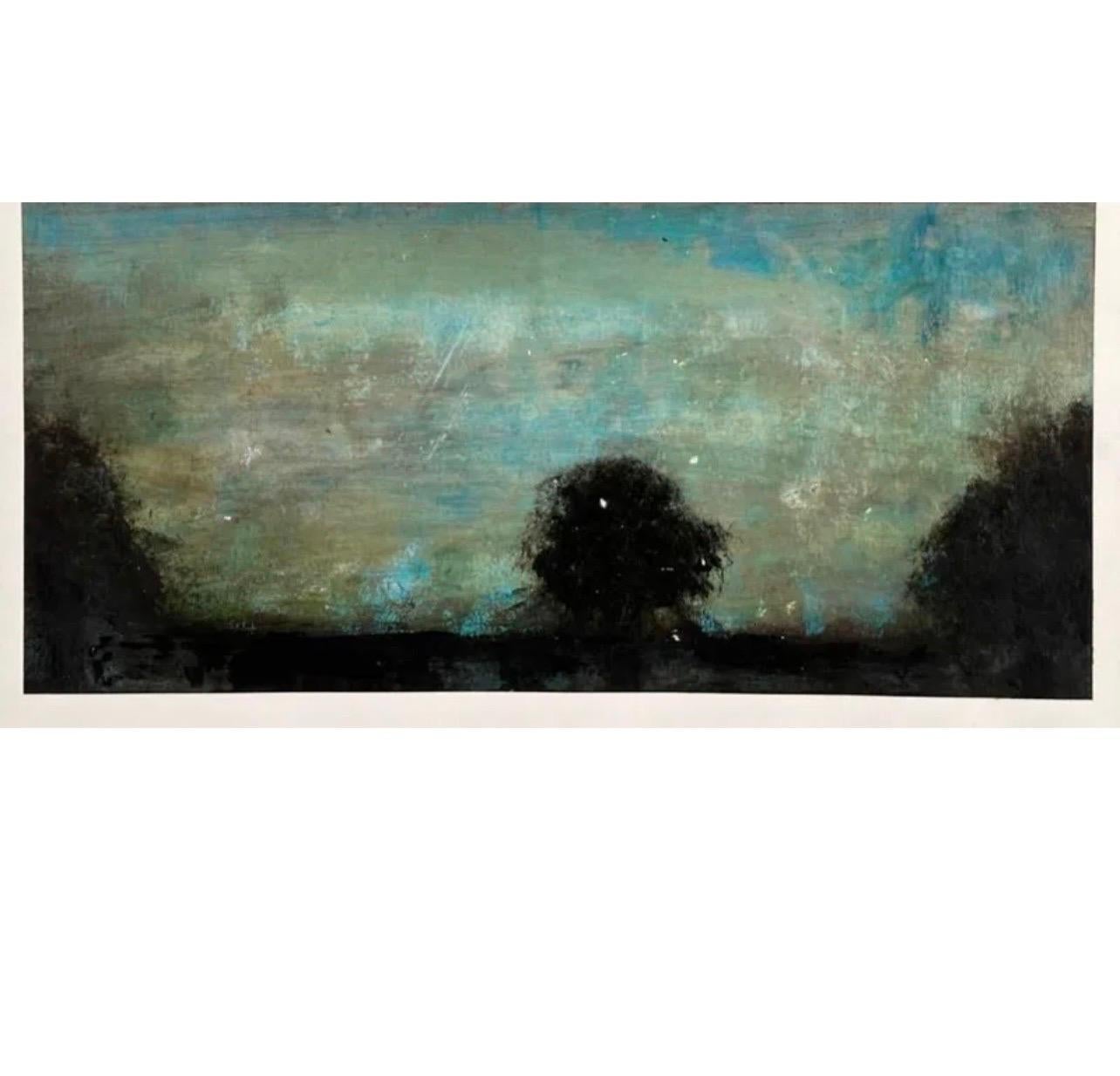 Abstract Acrylic Mix Media Painting Cheryl Warrick African American Woman Artist For Sale 2