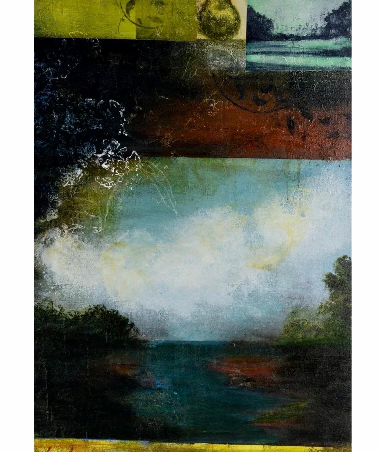Peinture abstraite en techniques mixtes Femme afro-américaine Artistique Cheryl Warrick en vente 6