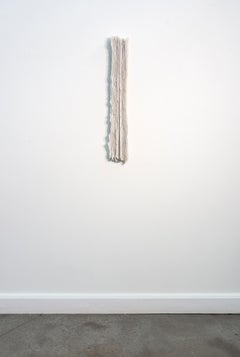 Concordant:Ice - contemporary, layered glass, wall relief, sculpture