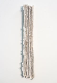 Concordant:Ice - contemporary, layered glass, wall relief, sculpture