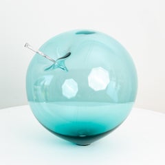 Don't Let Them Burst Your Bubble: Lagoon 2 XL - Blown Glass Sculpture