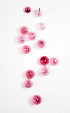 Lass dir nicht die Laune verderben: Pink 31426 – Moderne Glasskulptur