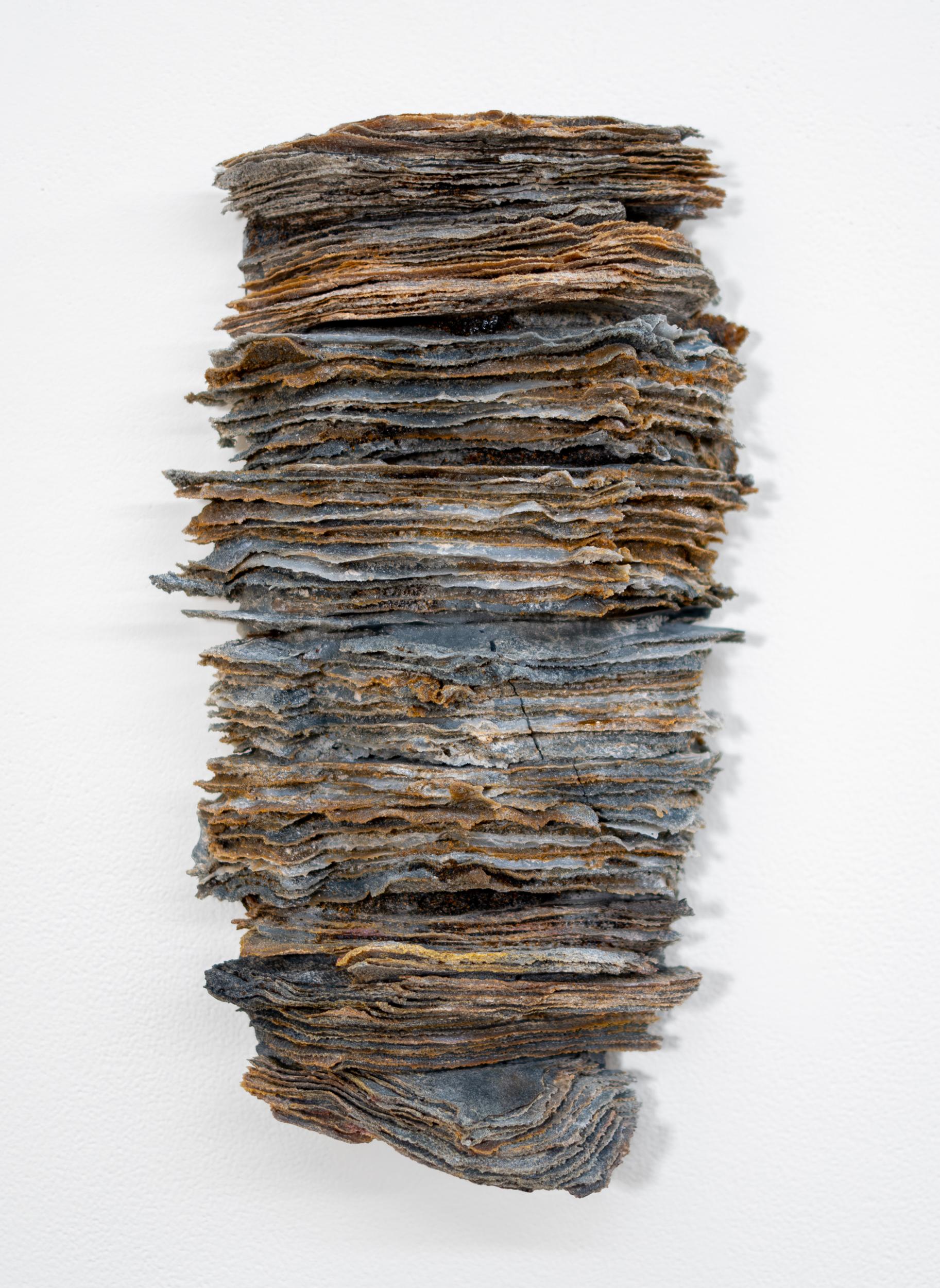 Outcrop No.16 - sculpture, glass - Sculpture by Cheryl Wilson Smith