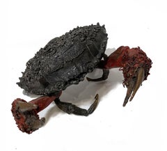„Japanische Krabbe“ von Chésade – Einzigartige Bronzeskulptur, Tierkunst