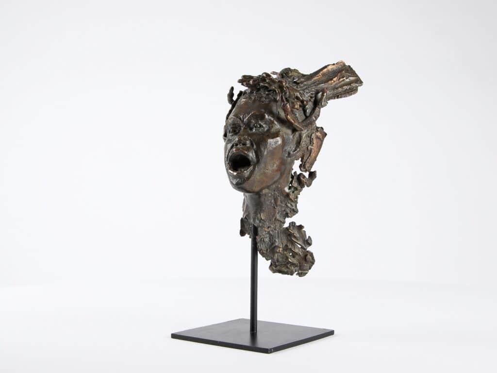 The Storm by Chésade - Allegory sculpture, contemporary, bronze For Sale 4