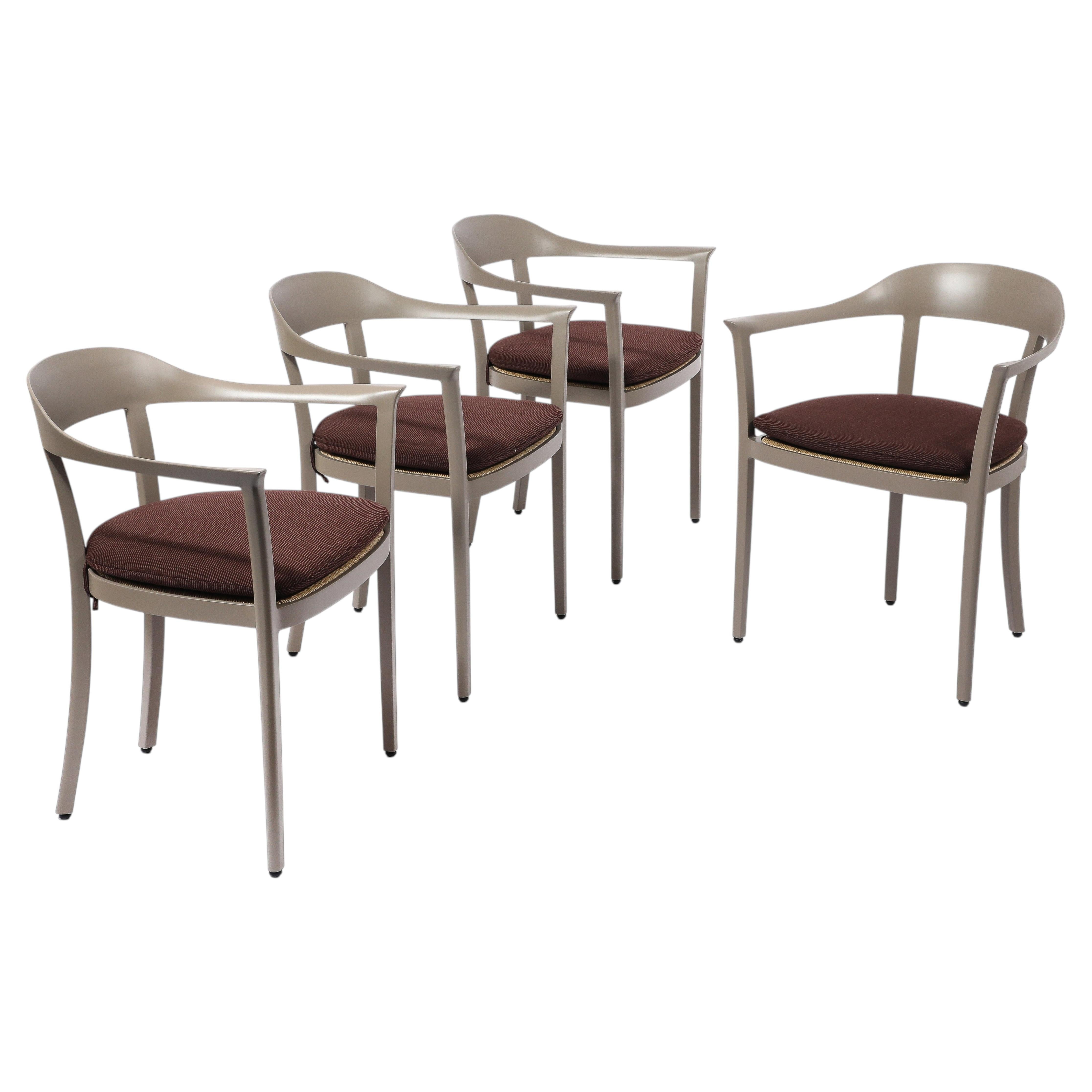 Chesapeake Outdoor Dining Arm Chairs by McKinnon and Harris