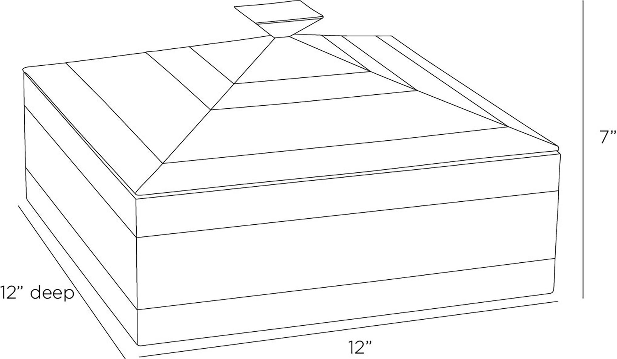 Cheshire Box ARI13 - leather box For Sale 4