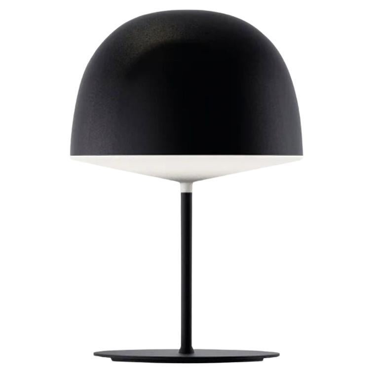 CHESHIRE - Table Lamp - Black Metal Base by Fontana Arte For Sale