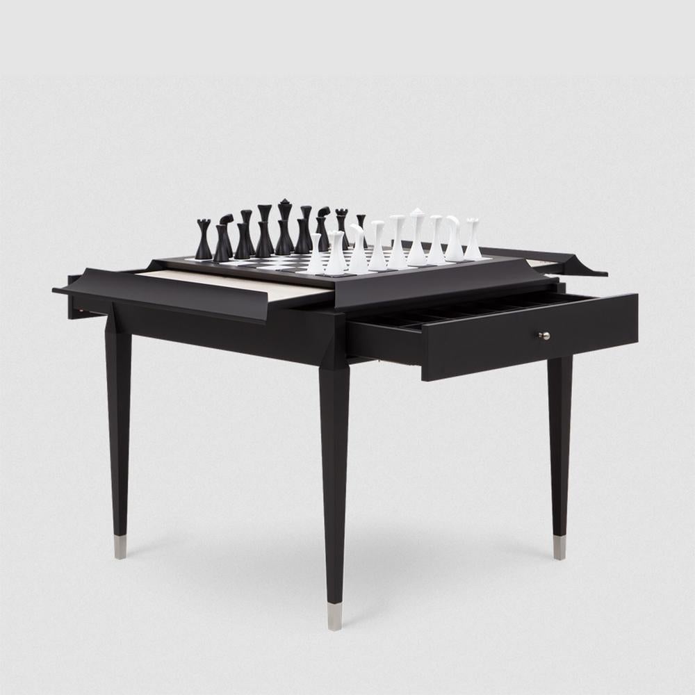 XXIe siècle et contemporain Table d'appoint noire en vente