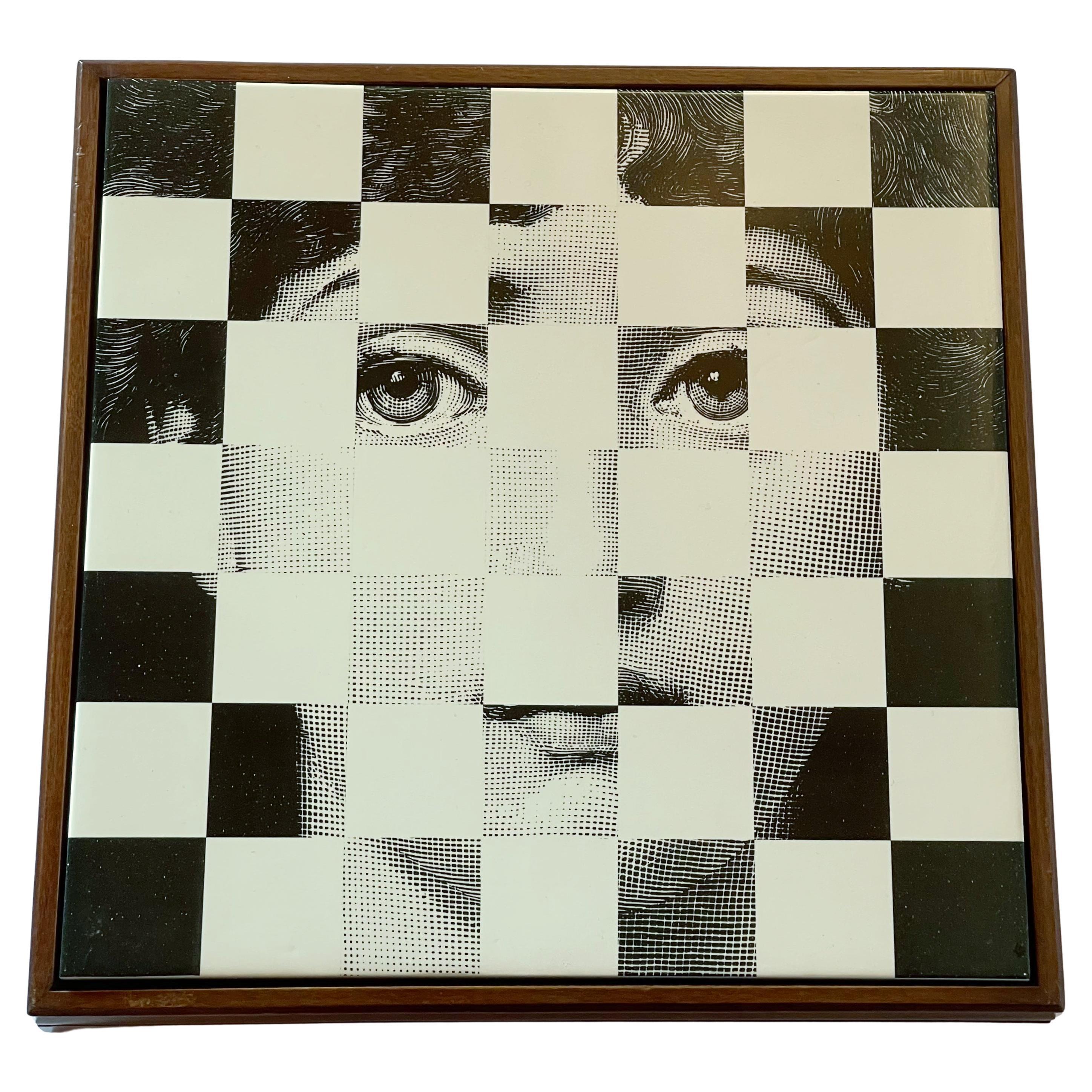 FORNASETTI Chess Board Game Set Box