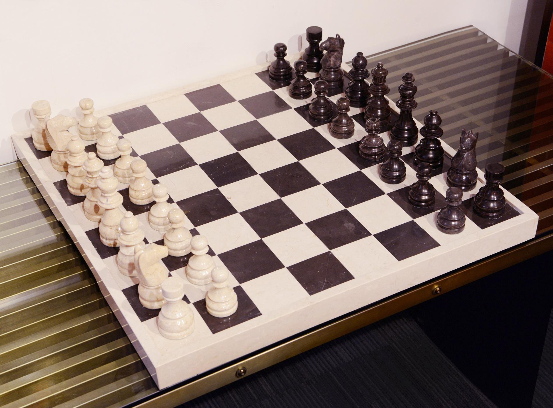 Indonesian Chess Marble Game For Sale