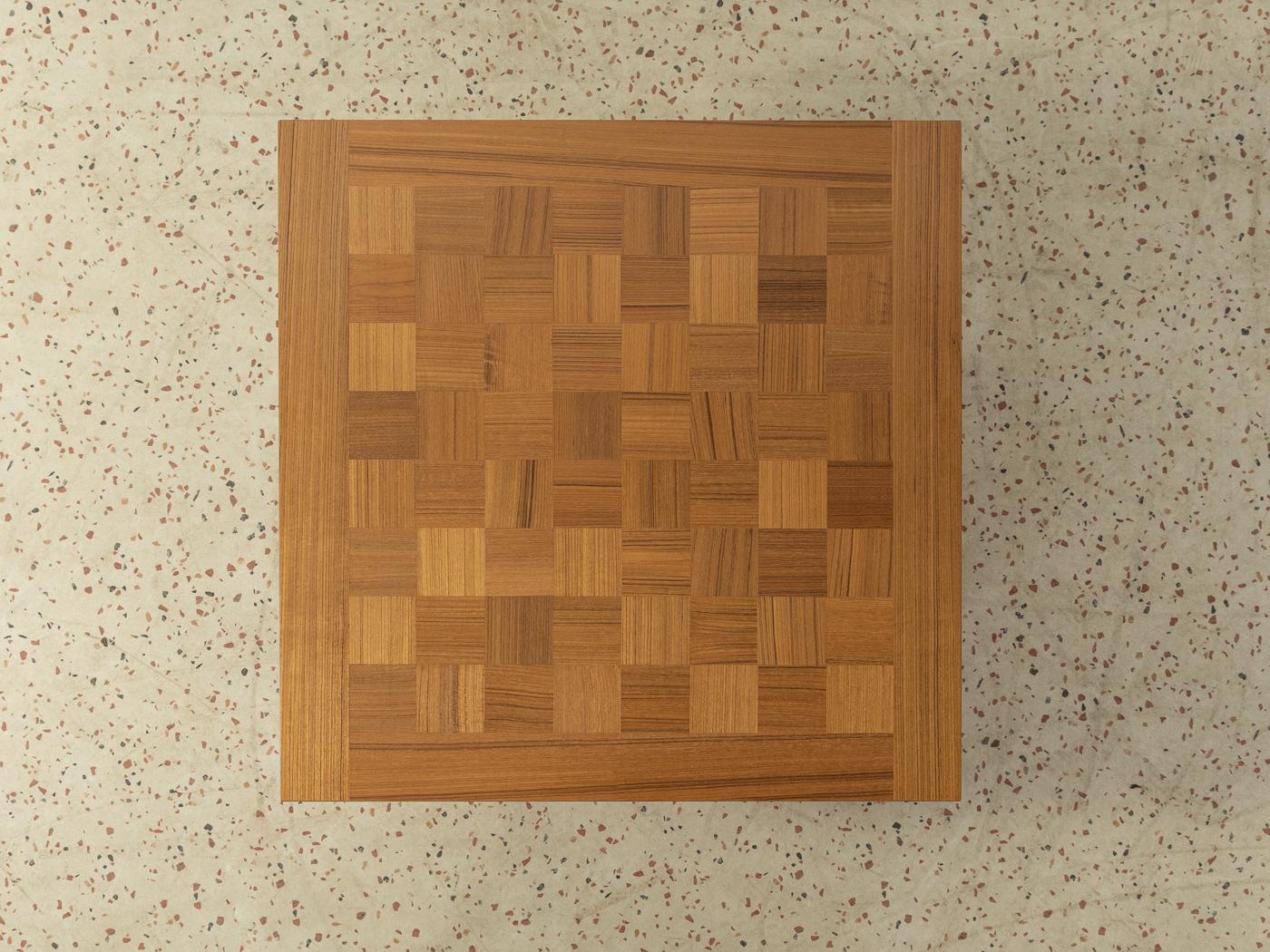 Danish Chess Pattern Coffee Table by Poul Cadovius for France & Søn, 1960s