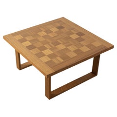 Vintage Chess Pattern Coffee Table by Poul Cadovius for France & Søn, 1960s