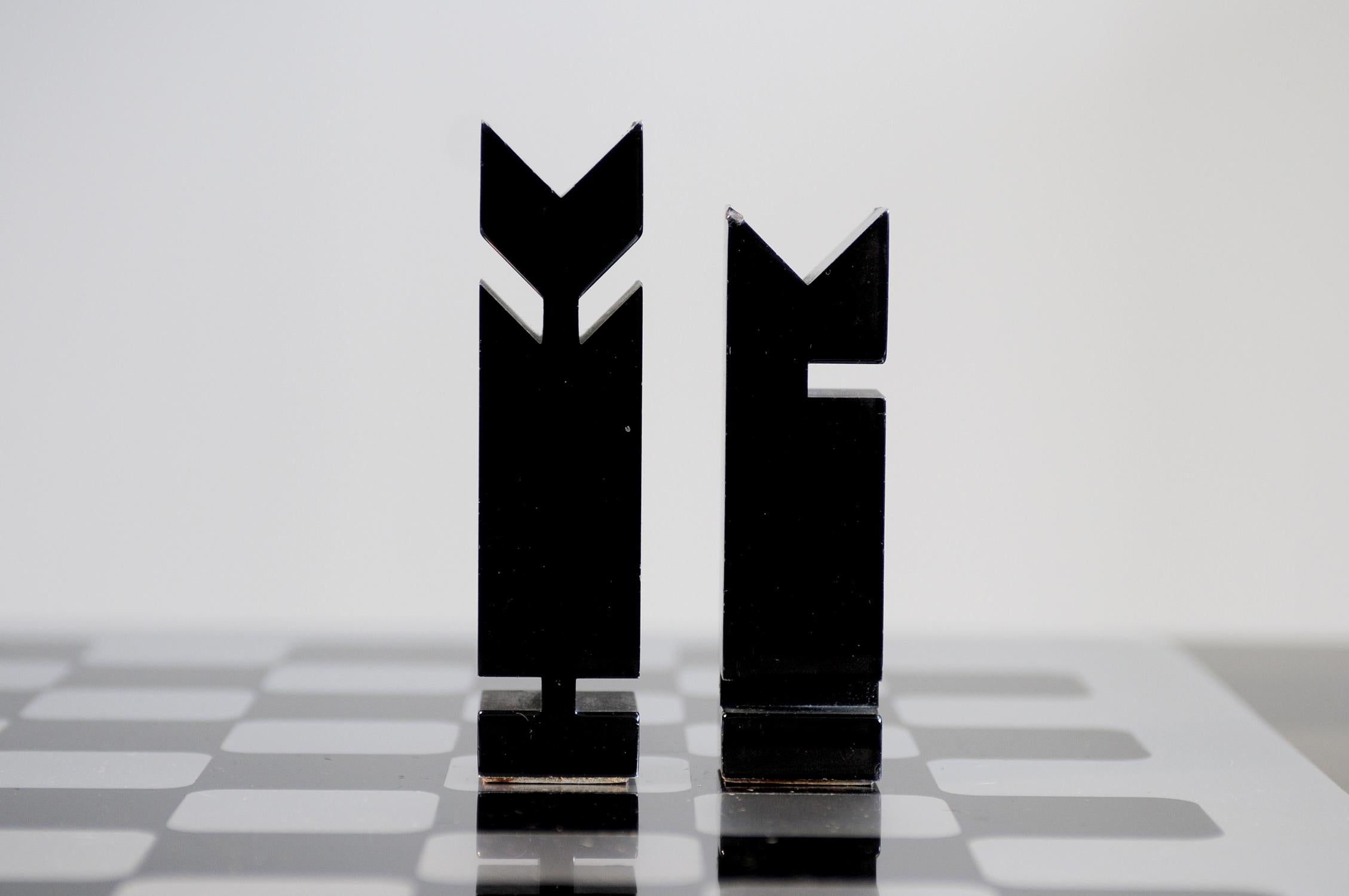 Chess Set by Walter and Moretti, No. 1 of Pre-Production, France, 1970 3