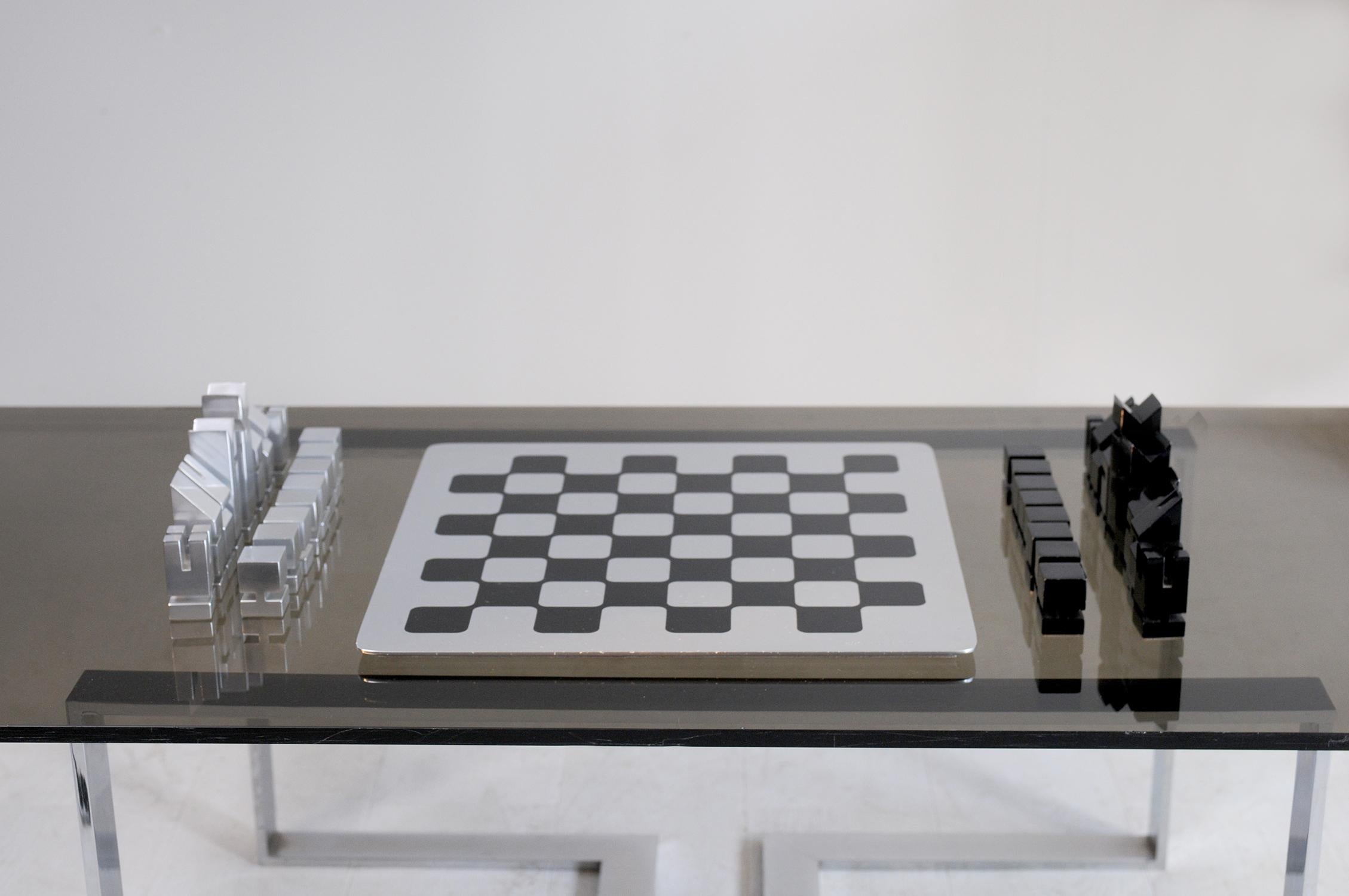 Chess Set by Walter and Moretti, No. 1 of Pre-Production, France, 1970 5