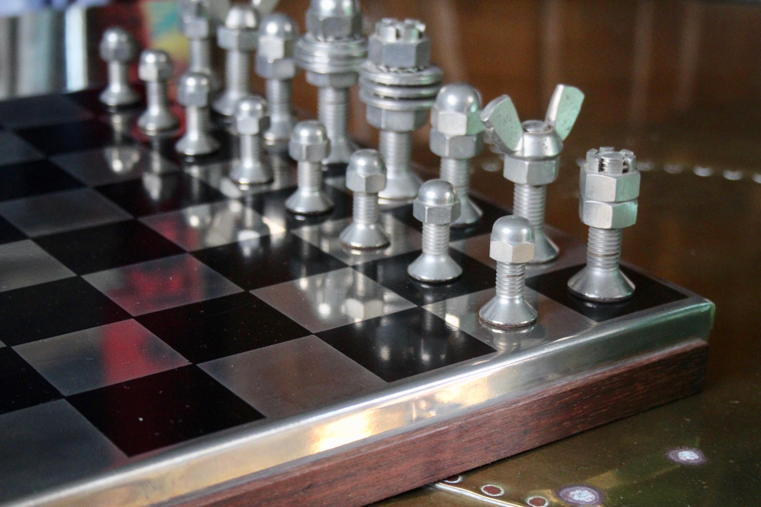 Late 20th Century Chess Set For Sale