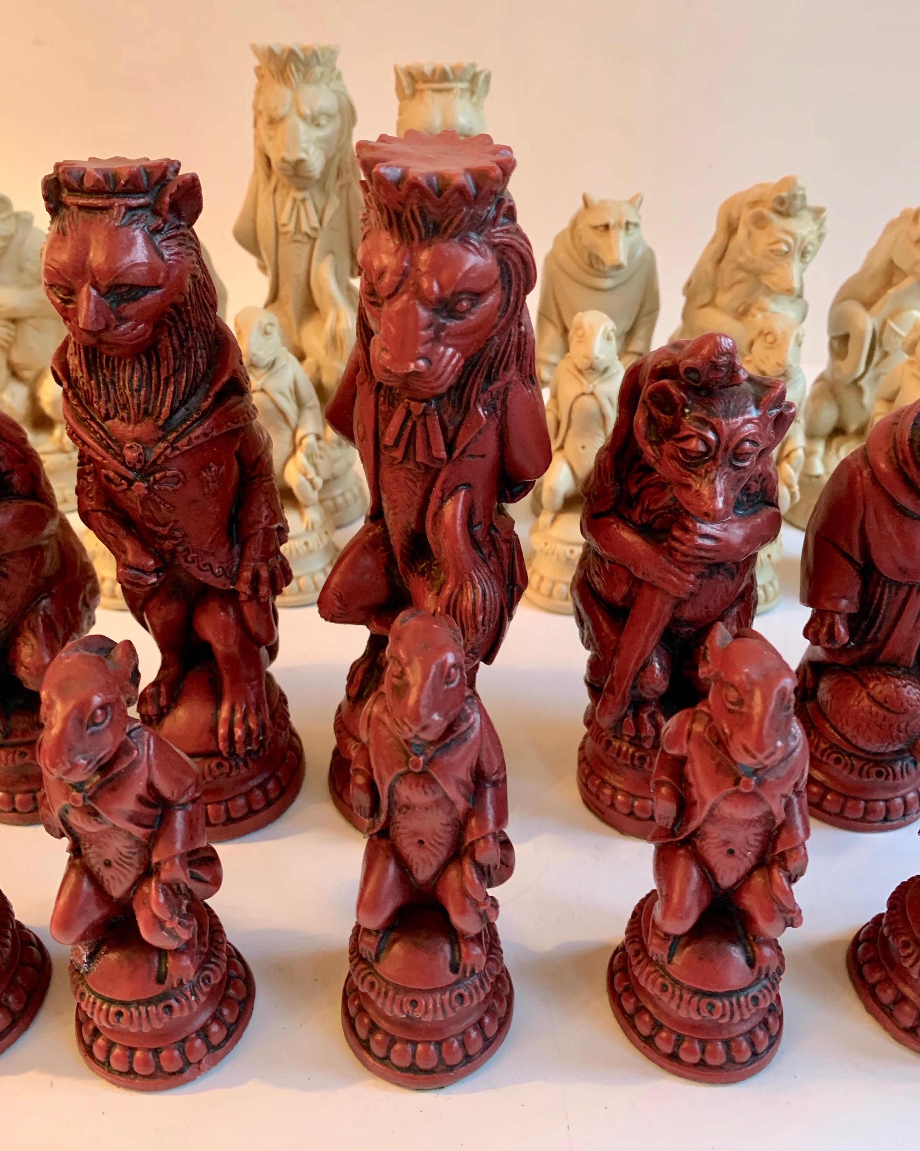 woodland chess set