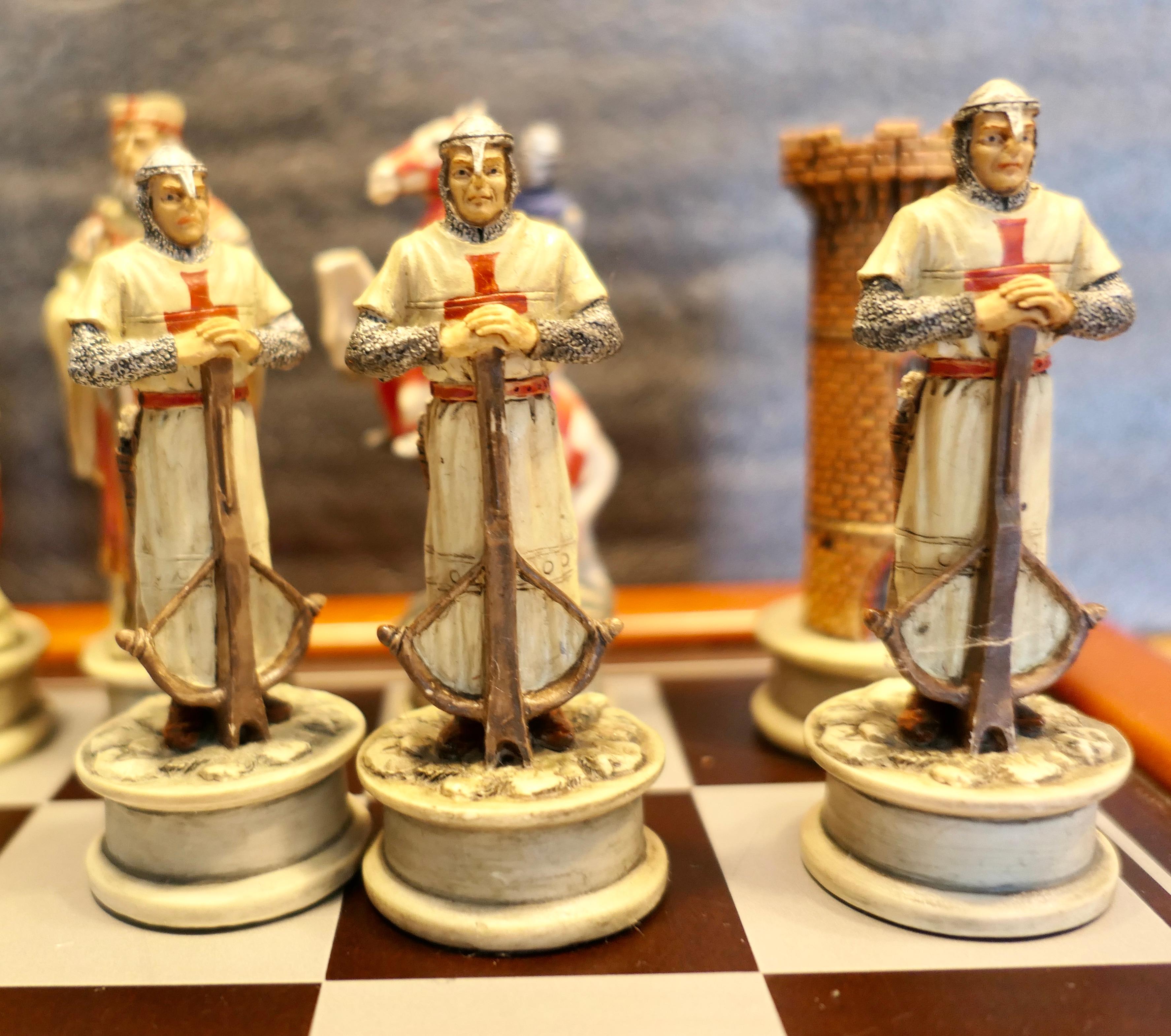 crusader chess set