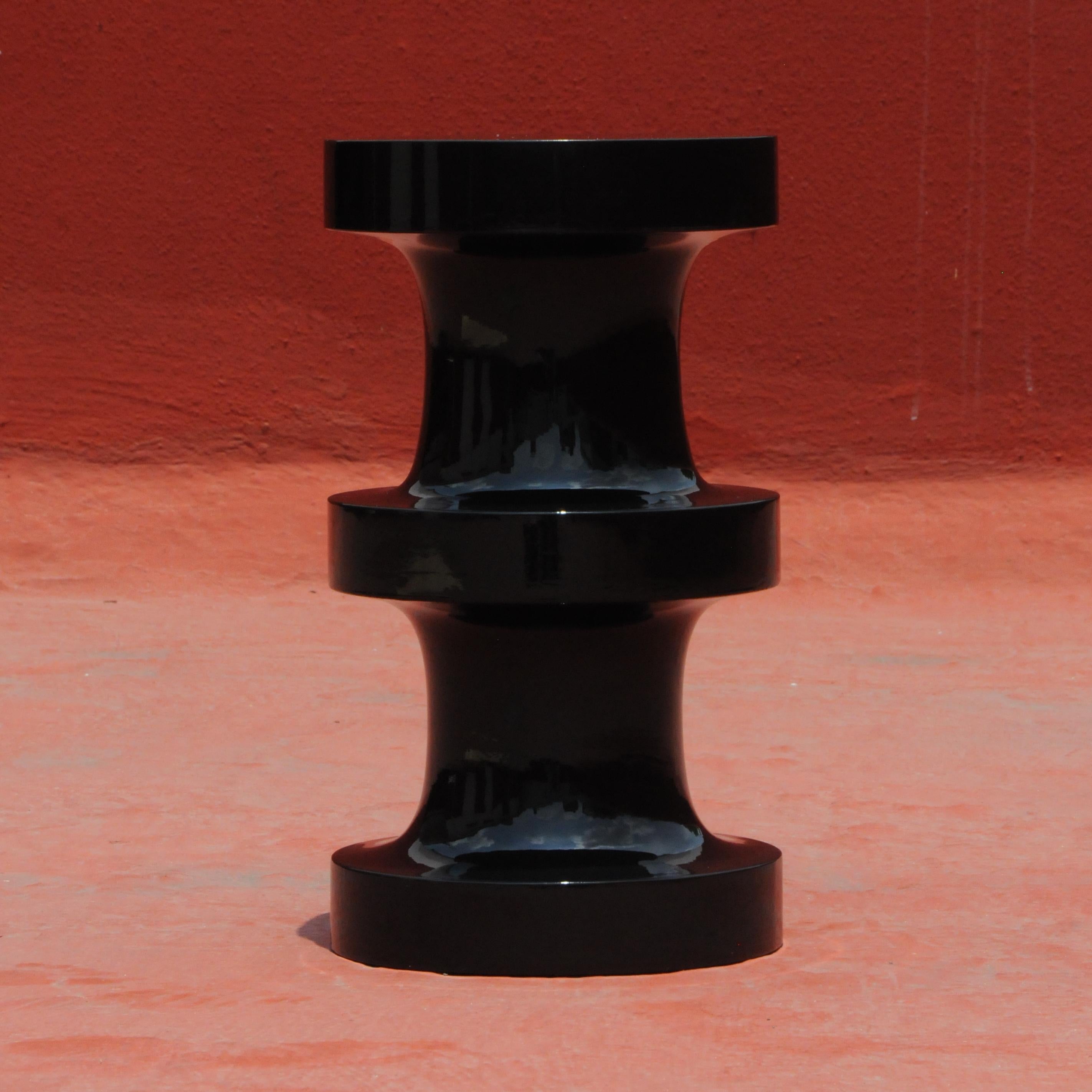 Mexican Chess Stool/ Sculptural Side Table  For Sale