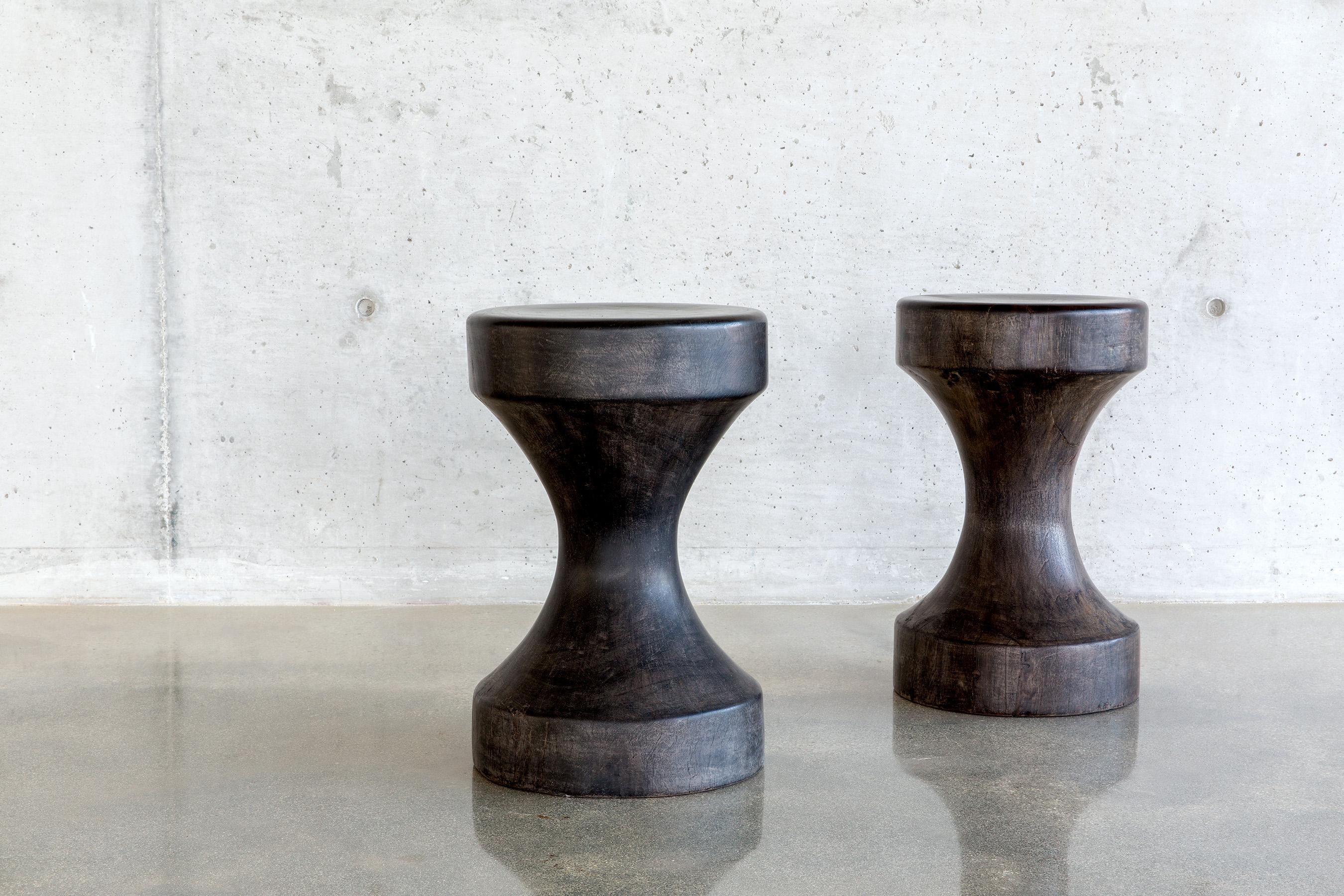 Modern Chess Wood Stool by CEU Studio, Represented by Tuleste Factory For Sale