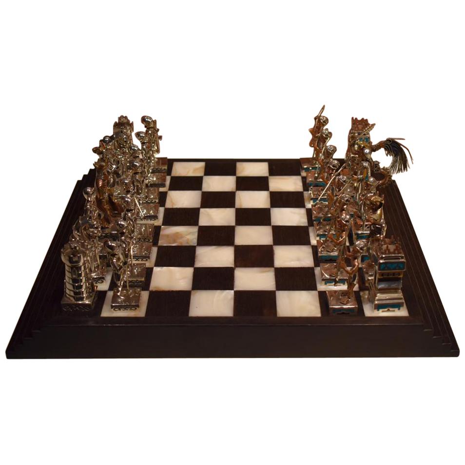 Chess the Conquest of Anahuac (L'échec de la conquête d'Anahuac)