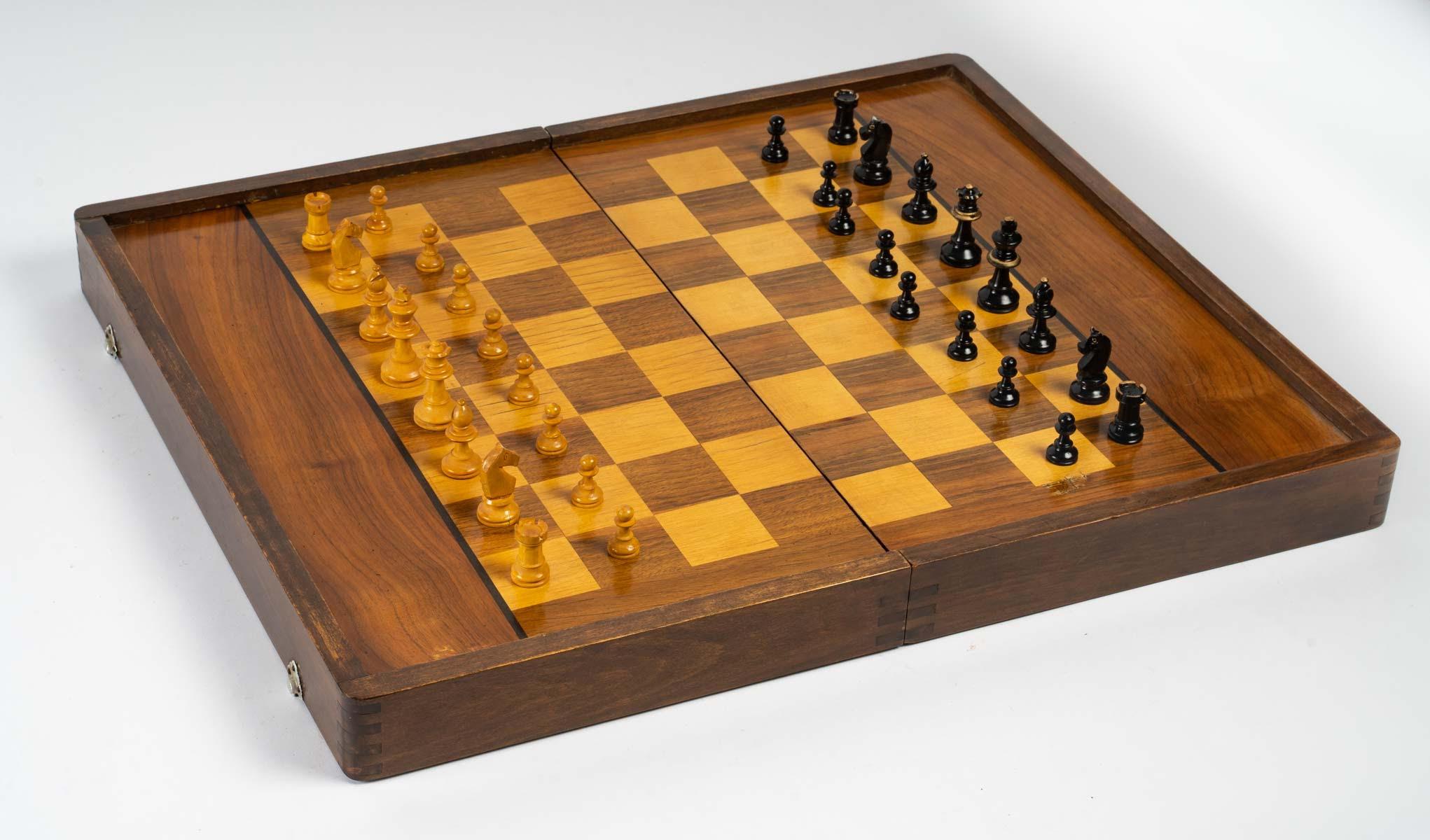 Chessboard, Backgammon, 20th Century 2