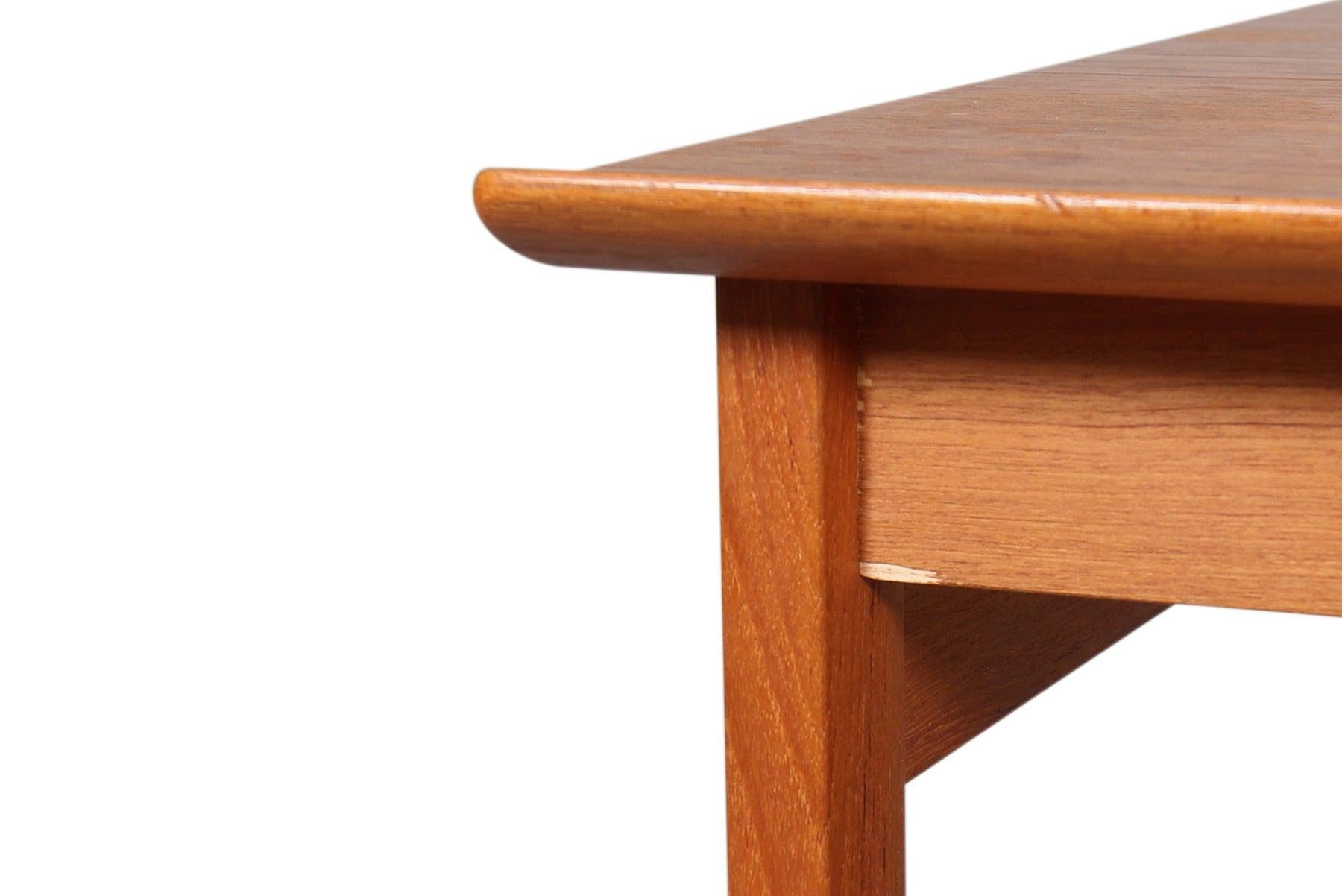 Chessboard Coffee Table in Teak by Edvard + Tove Kindt Larsen For Sale 1