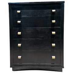 Cómoda alta atribuida a Paul Frankl para Johnson Furniture