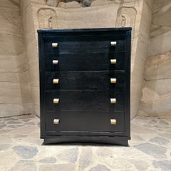 Cassettiera alta attribuita a Paul Frankl per Johnson Furniture