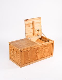 Coffre en pin, Suède, années 1970