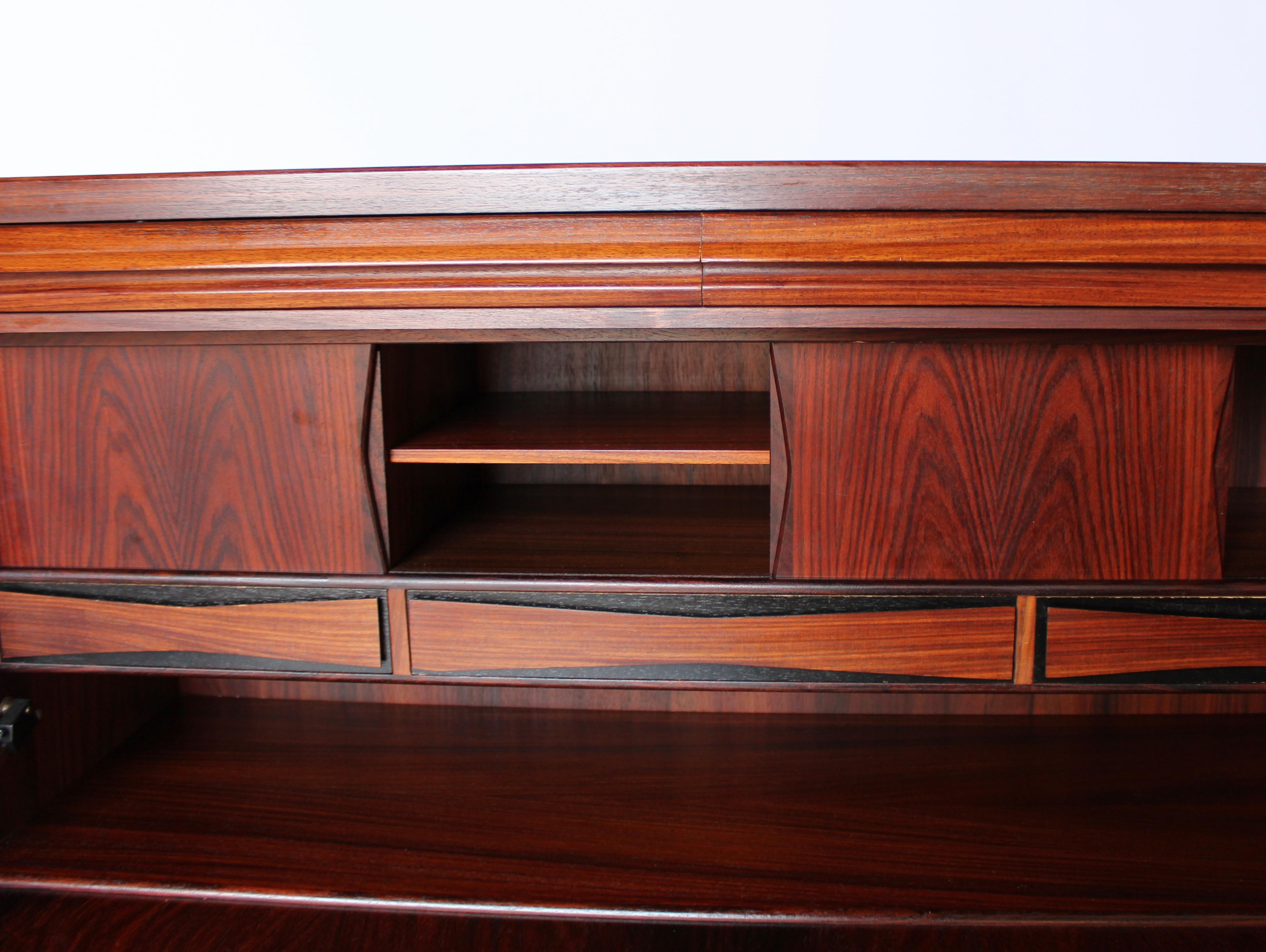 Danish Chest in Rosewood by Erling Torvits and Klim Furniture, 1960s