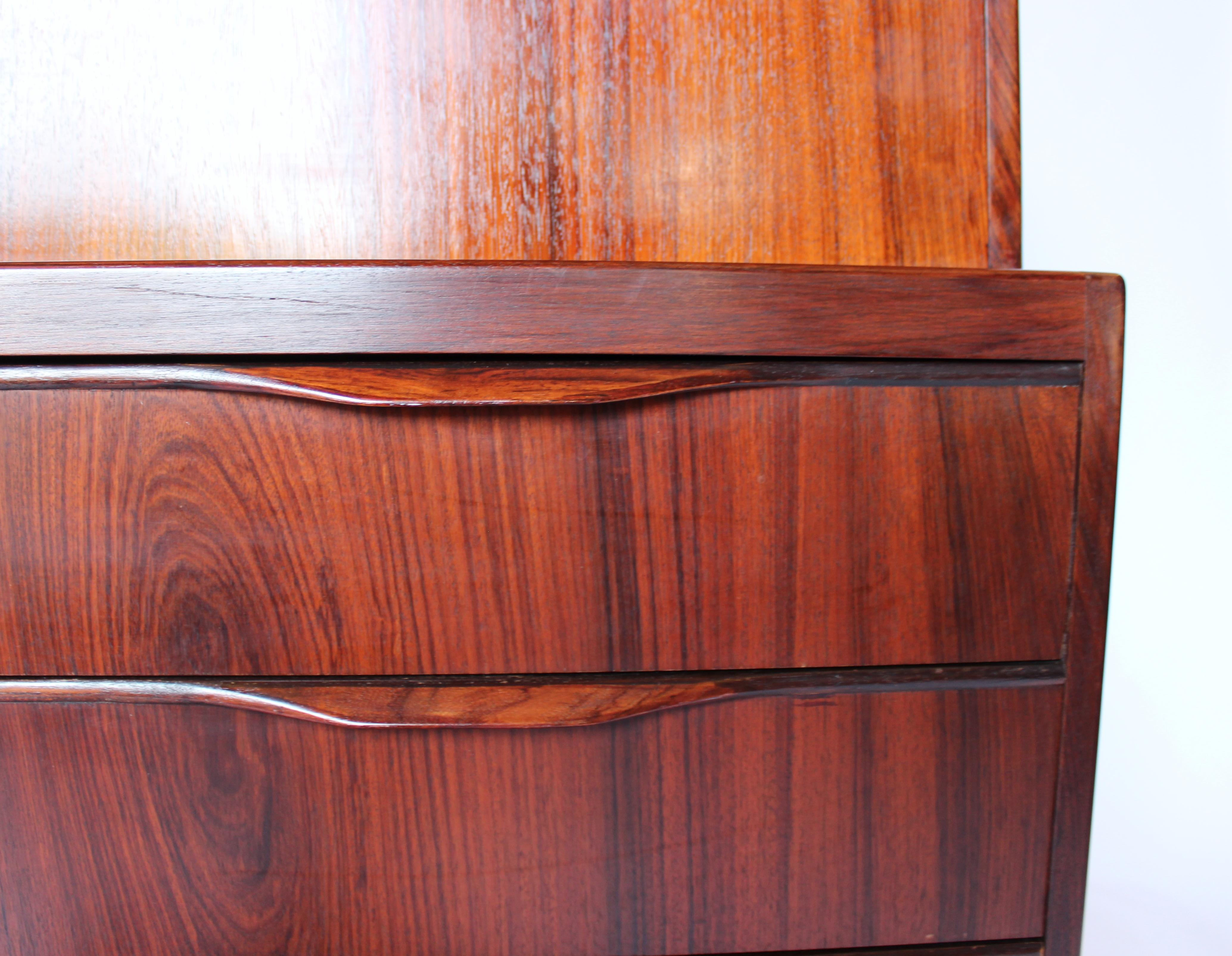 Chest in Rosewood by Erling Torvits and Klim Furniture, 1960s In Good Condition In Lejre, DK