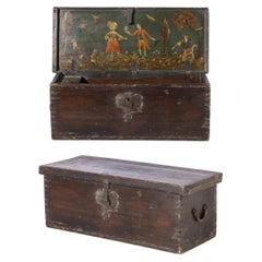 Chest made of sucupira wood - 17th century