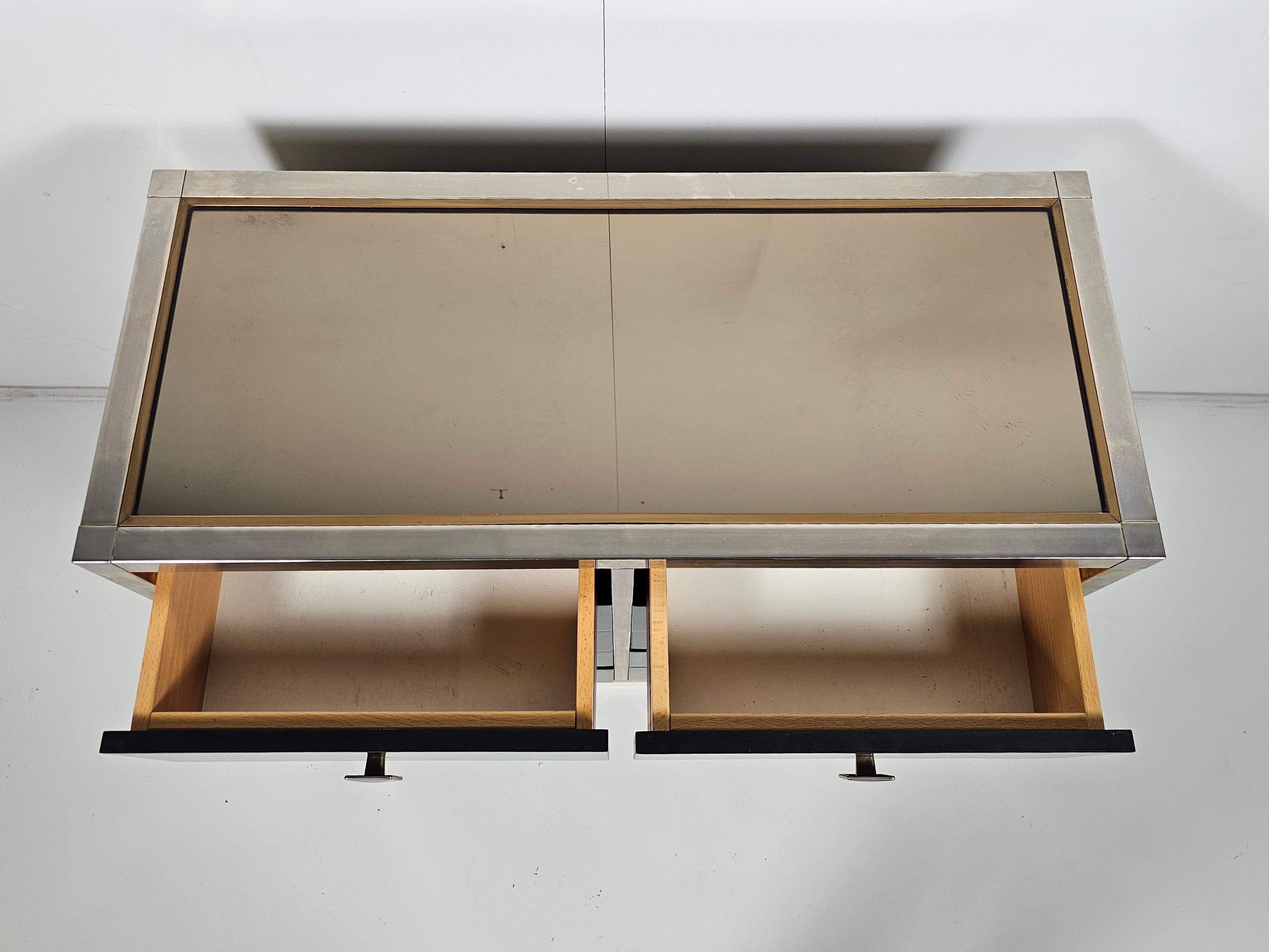 Cómoda lacada en negro de Renato Zevi, Italia, 1970 en Bueno estado para la venta en amstelveen, NL