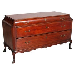 Chest of Dravers Venetian Commode 18th Century Urn Shaped in Mahogany Louis XV