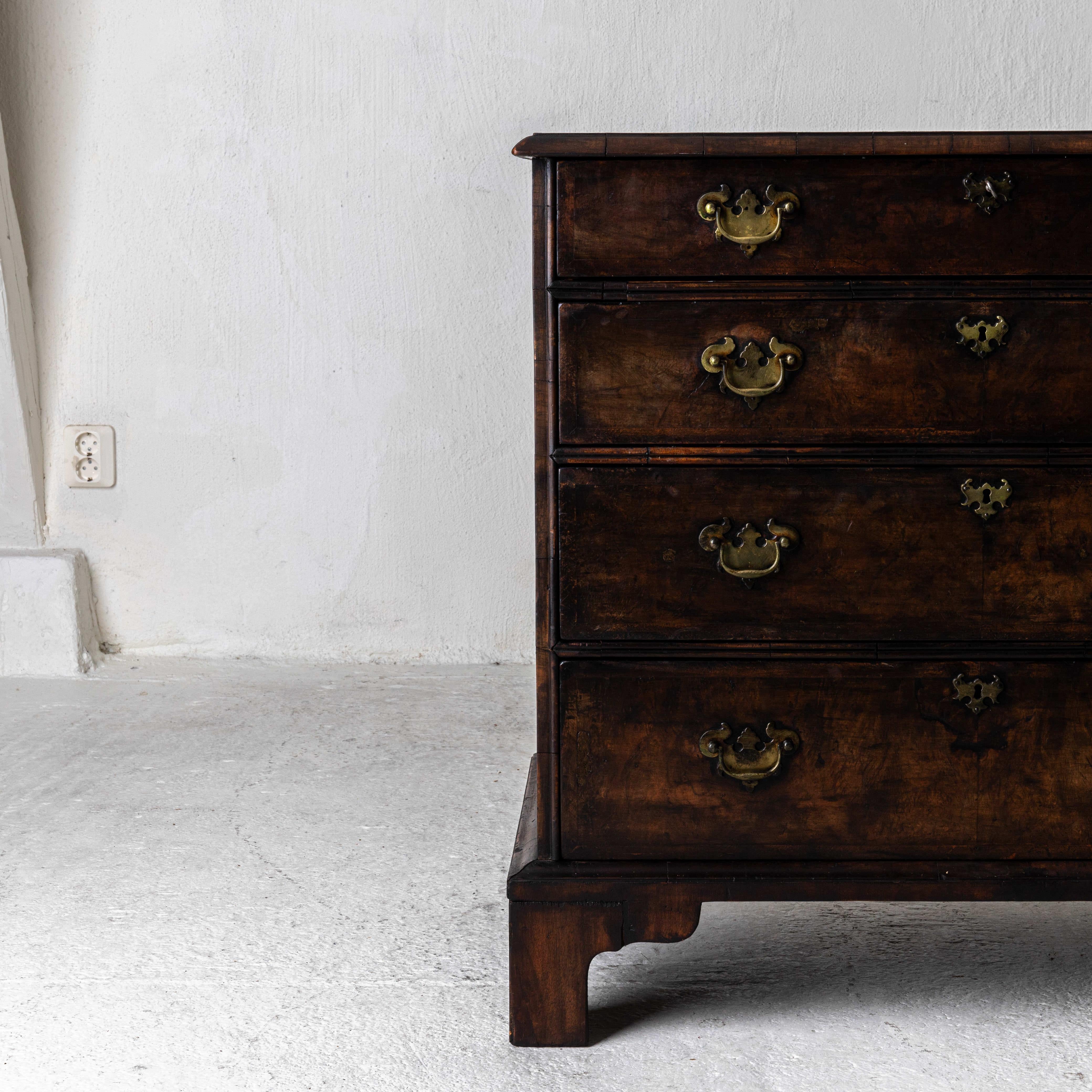Baroque Chest of Drawers 18th Century England  For Sale